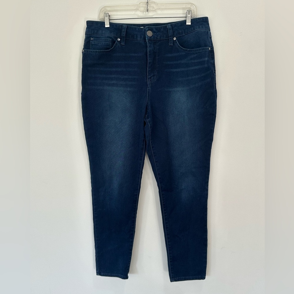 Seven 7 jeans Dark Blue Women's Stretch Skinny Jeans size 16